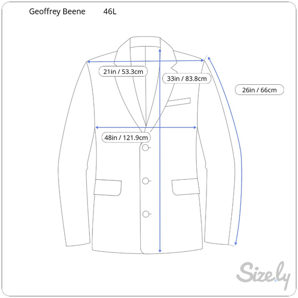 Geoffrey Beene Dark Grey Lined 5 Pockets Blazer - Picture 7 of 7